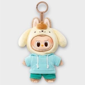 THE MONSTERS × Hello Kitty and Friends Series-Vinyl Plush Pendant - POMPOMPURIN